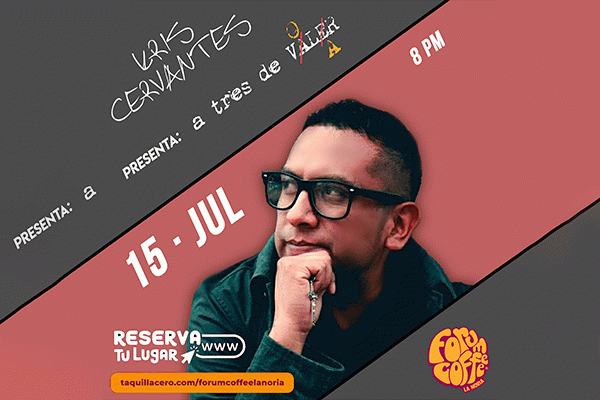 KRIS CERVANTES PRESENTA: A TRES DE VALER